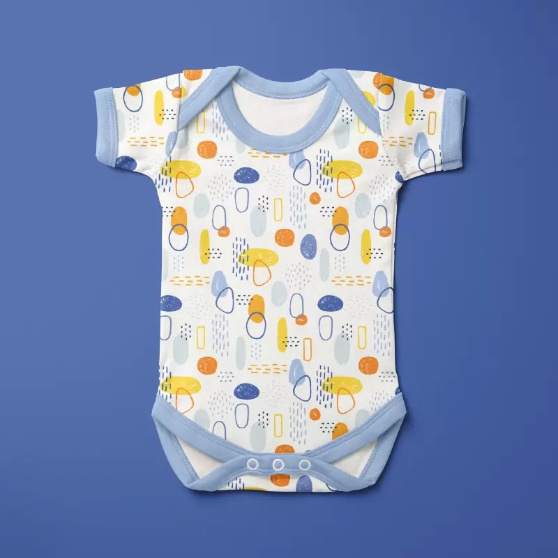 Shapes and Lines onesie
